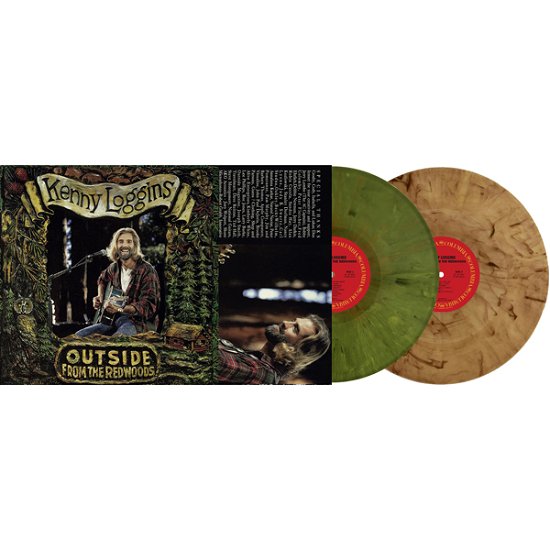 Cover for Kenny Loggins · Outside: the Redwoods (Green + Brown Vinyl) (RSD 2021) (LP) (2021)