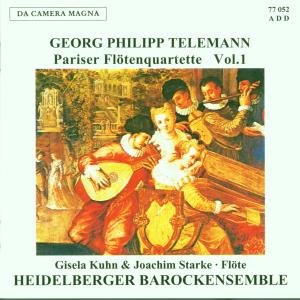 Pariser Floten Quartette 1 - Telemann / Kuhn / Starke - Musik - DCAM - 4011563770527 - 2012