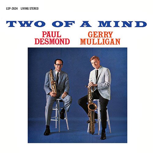 Cover for Desmond, Paul / Gerry Mulligan · Two Of A Mind (LP) [Speakers Corner edition] (2019)
