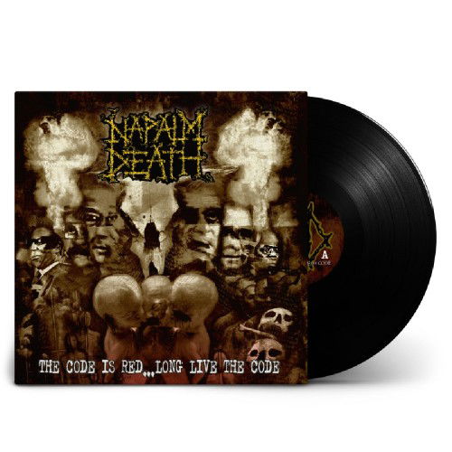 Cover for Napalm Death · The Code is Red...Long Live the Code (LP) (2024)