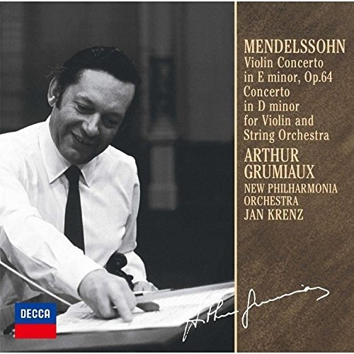 Cover for Arthur Grumiaux · Mendelssohn: Violin Concertos (CD) (2021)