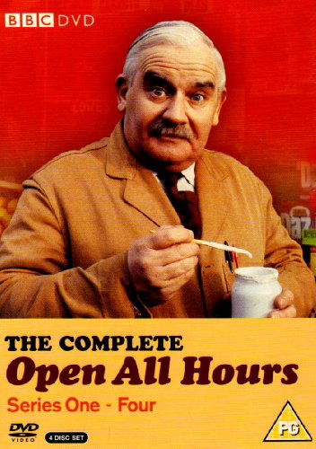 Cover for Open All Hours 14 Bxst Dwo · Open All Hours Series 1 to 4 Complete Collection (DVD) (2009)