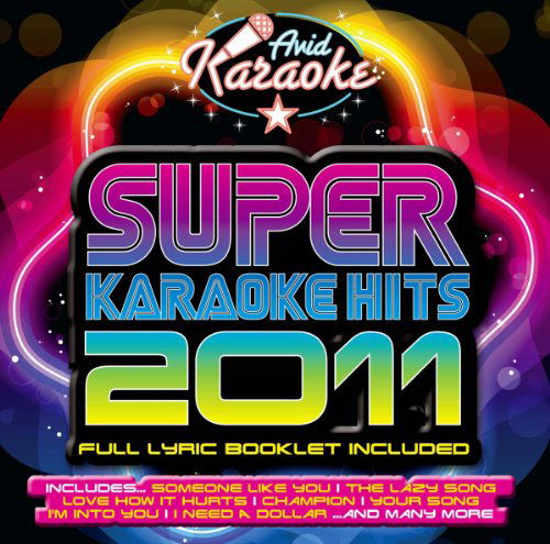 Super Karaoke Hits 2011 - Karaoke: Super Karaoke Hits 2011 / Various - Musikk - AVID - 5022810303527 - 3. oktober 2011