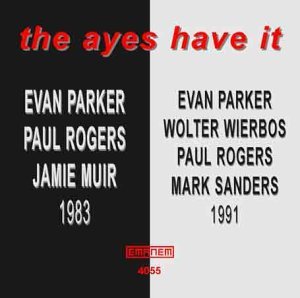 Cover for Evan Parker · Ayes Have It (CD) (2013)