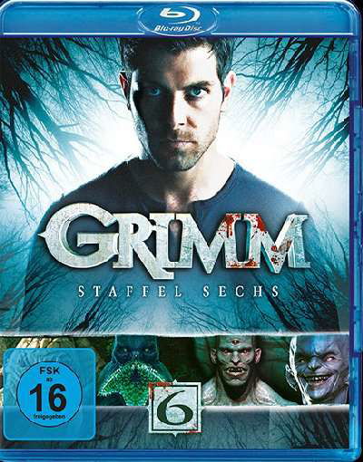 Cover for David Giuntoli,silas Weir Mitchell,bitsie... · Grimm-staffel 6 (Blu-ray) (2018)