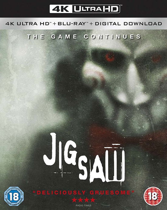 Jigsaw - Jigsaw (4k Blu-ray) - Elokuva - Lionsgate - 5055761911527 - maanantai 26. helmikuuta 2018