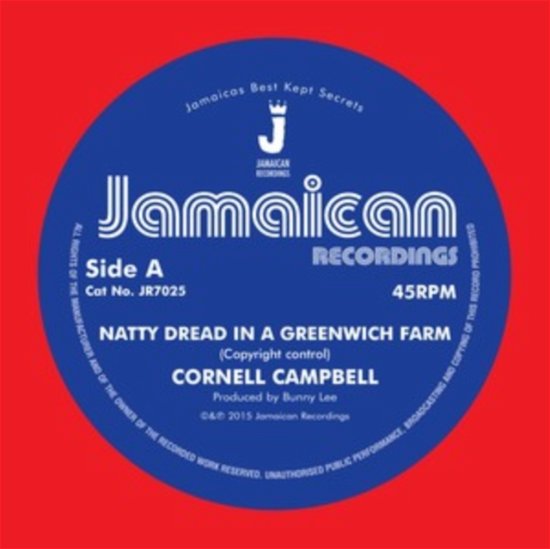 Natty Dread In A Greenwich Farm / Version - Cornell Campbell - Musikk - JAMAICAN RECORDINGS - 5060135763527 - 20. oktober 2023