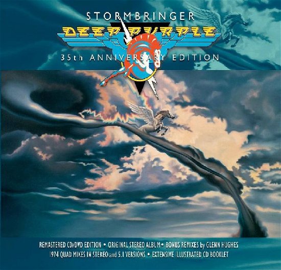 Cover for Deep Purple · Stormbringer (CD/DVD) [Remastered edition] (2009)
