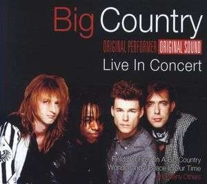 Cover for Big Country · Live in concert (CD)