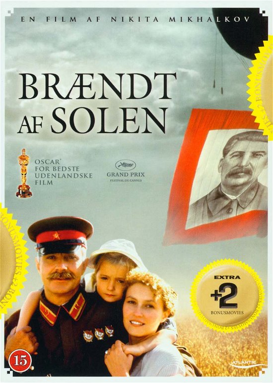 Cover for Brændt af Solen + 2 film (DVD) (2016)