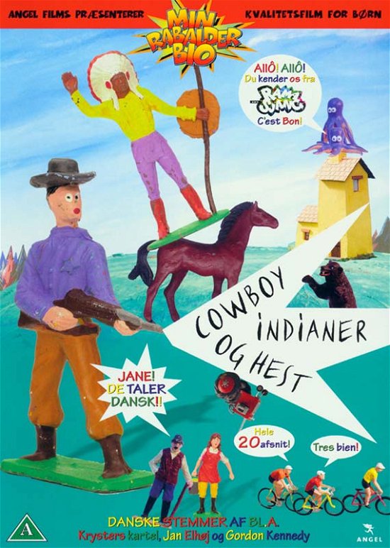 Cover for Cowboy, Indianer &amp; Hest (DVD) (2016)