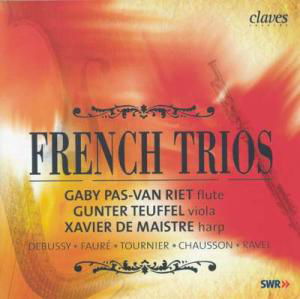 Harfen- Flöte- & Viola Trios - De Maistre / Pasvan Riet / Teuffel - Muziek - CLAVES - 7619931240527 - 2004