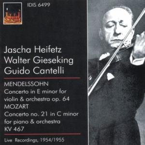 Cover for Mendelssohn / Mozart / Gieseking · Violin Con (CD) (2006)