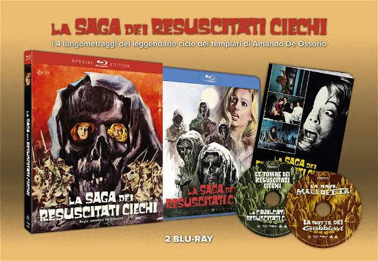 Cover for Saga Dei Resuscitati Ciechi (L · Saga Dei Resuscitati Ciechi (La) (SE) (2 Blu-Ray) (Blu-ray) [Special edition] (2022)