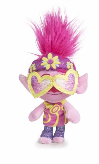 18 Cm Poppy Pop Star - Trolls: Famosa Softies - Merchandise - Famosa - 8410779079527 - 