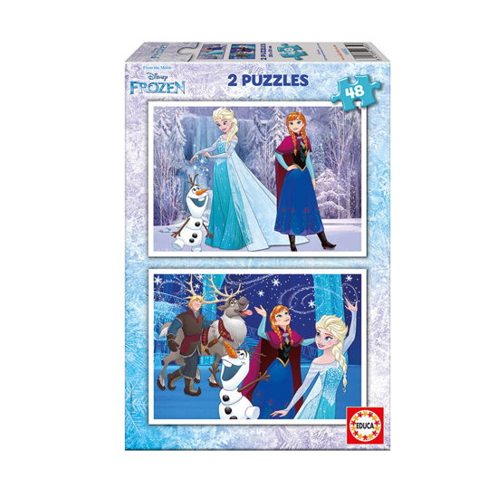 Cover for Educa · 16852 - Frozen Puzzle - 2x 48 Stueck (MERCH) (2020)