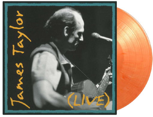 James Taylor · Live (LP) [Limited Orange Marbled Vinyl edition] (2023)