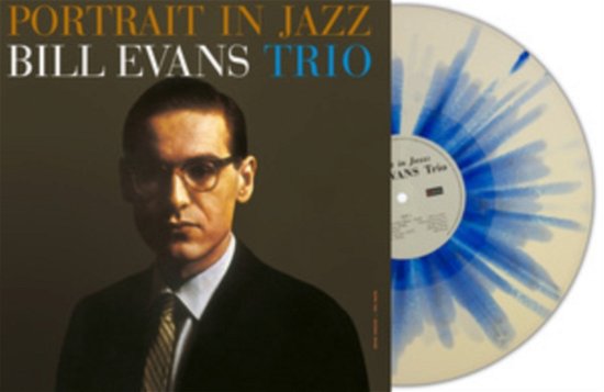 Cover for Bill Evans · Portrait In Jazz (White / Blue Splatter Vinyl) (LP) (2023)