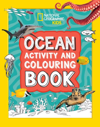 Cover for National Geographic Kids · Ocean Activity and Colouring Book - National Geographic Kids (Paperback Bog) (2024)