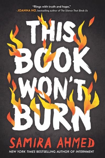 Cover for Samira Ahmed · This Book Won't Burn (Paperback Book) (2024)