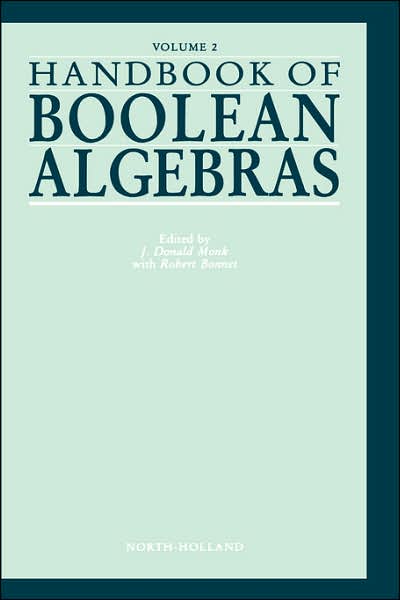 Cover for Author Unknown · Handbook of Boolean Algebras - Handbook of Boolean Algebras (Gebundenes Buch) (1989)