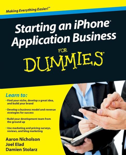 Cover for Aaron Nicholson · Starting an iPhone Application Business For Dummies (Paperback Book) (2009)