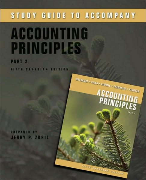 Cover for Jerry J. Weygandt · Study Guide to Accompany Accounting Principles (Paperback Book) [5th Canadian edition] (2015)