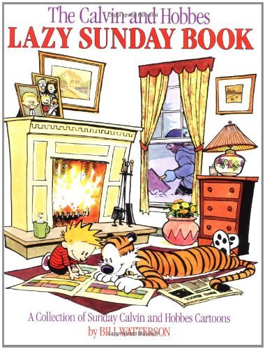 Cover for Bill Watterson · The Calvin and Hobbes Lazy Sunday Book - Calvin and Hobbes (Paperback Bog) [Book Club edition] (1989)