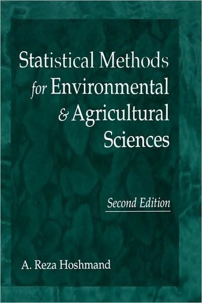 Cover for Reza Hoshmand · Statistical Methods for Environmental and Agricultural Sciences (Hardcover bog) (1997)