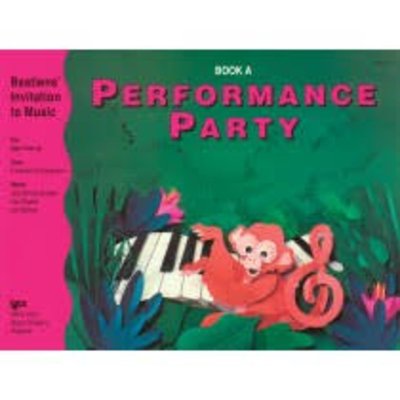Cover for Jane Bastien · Performance Party Book A - Bastiens' Invitation To Music (Sheet music) (1993)