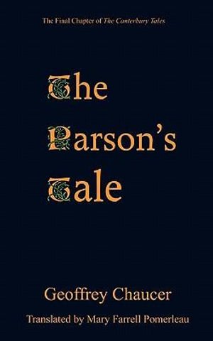 Cover for Geoffrey Chaucer · The Parson's Tale (Bok) (2011)