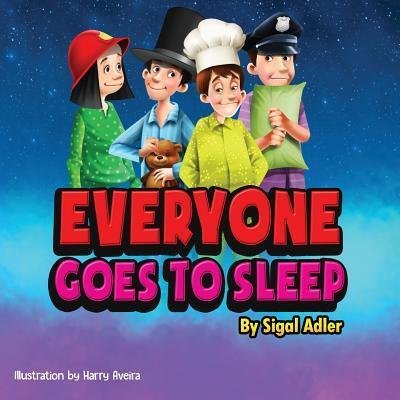 Cover for Sigal Adler · Everyone goes to sleep (Paperback Book) (2019)
