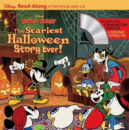 Cover for Disney Book Group · Disney Mickey Mouse the Scariest Hallowe (Paperback Book) (2018)