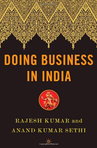 Cover for Rajesh Kumar · Doing Business in India (Hardcover Book) [First edition] (2005)