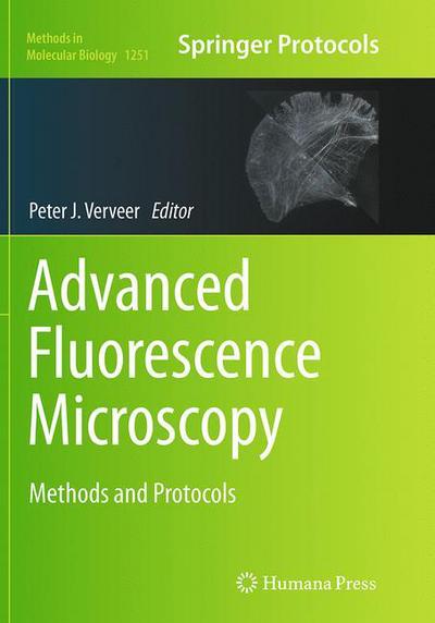 Cover for Advanced Fluorescence Microscopy: Methods and Protocols - Methods in Molecular Biology (Paperback Book) [Softcover reprint of the original 1st ed. 2015 edition] (2016)