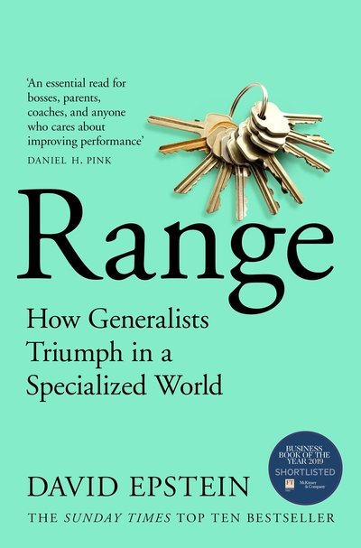 Cover for David Epstein · Range: How Generalists Triumph in a Specialized World (Paperback Book) (2020)
