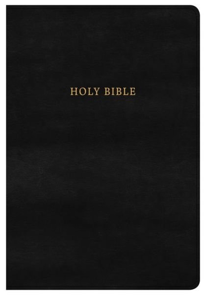 Cover for CSB Bibles by Holman CSB Bibles by Holman · KJV Super Giant Print Reference Bible, Classic Black LeatherTouch (Leather Book) (2018)