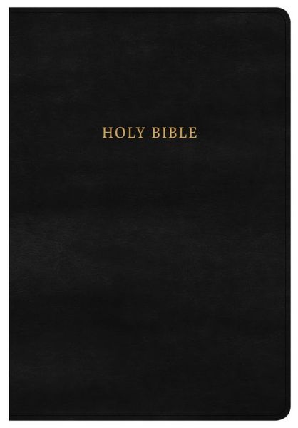 Cover for CSB Bibles by Holman CSB Bibles by Holman · KJV Super Giant Print Reference Bible, Classic Black LeatherTouch (Lederbuch) (2018)