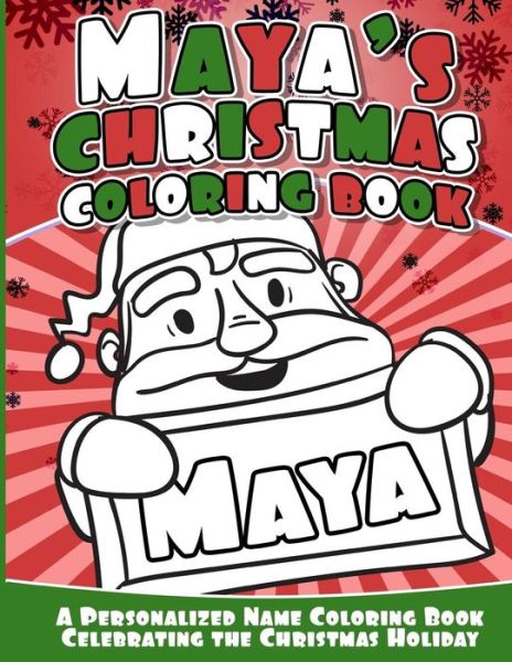 Cover for Maya Books · Maya's Christmas Coloring Book (Paperback Book) (2016)