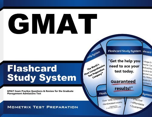 Cover for Gmat Exam Secrets Test Prep Team · Gmat Flashcard Study System: Gmat Exam Practice Questions &amp; Review for the Graduate Management Admissions Test (Cards) (Paperback Book) [Flc Crds edition] (2023)