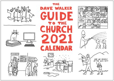 Cover for Dave Walker · The Dave Walker Guide to the Church 2021 Calendar (Kalender) (2020)