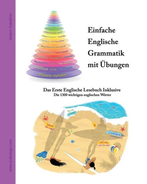 Cover for Vadym Zubakhin · Einfache Englische Grammatik mit UEbungen: Das Erste Englische Lesebuch Inklusive - Gestufte Englische Lesebucher (Paperback Book) (2019)