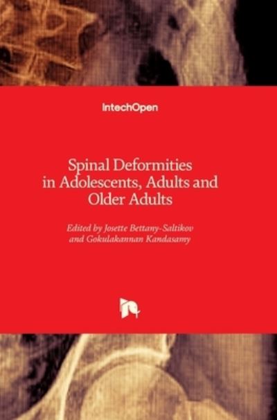 Cover for Josette Bettany-Saltikov · Spinal Deformities in Adolescents, Adults and Older Adults (Hardcover Book) (2021)