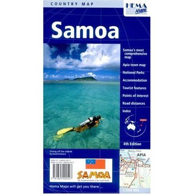 Cover for Hema Maps · Hema Maps: Samoa (Hardcover Book) (2006)