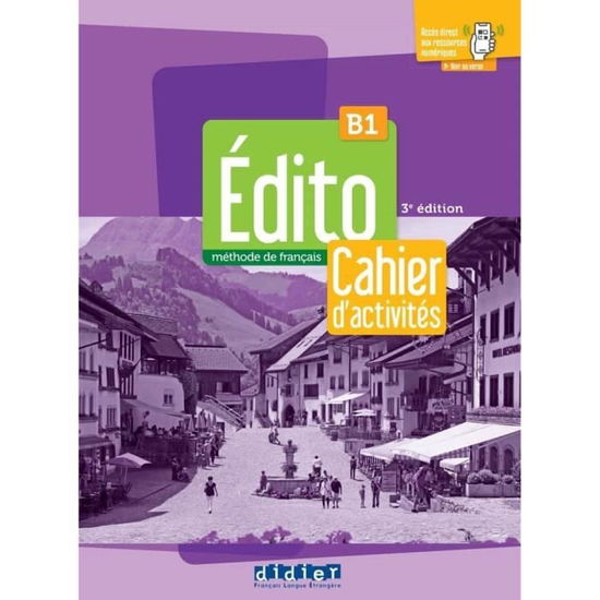 Cover for Elodie Heu · Edito B1 - edition 2024 - Cahier + didierfle.app (Paperback Book) (2023)