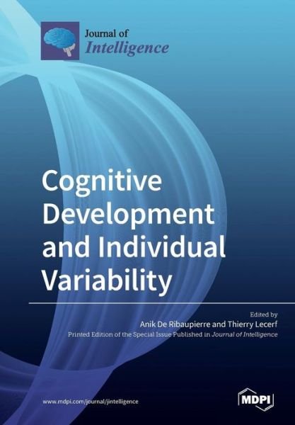 Cover for Anik De Ribaupierre · Cognitive Development and Individual Variability (Paperback Book) (2019)