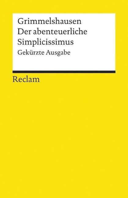 Cover for Grimmelshausen · Der Abenteuerliche Simplicissimus: Auswahl (Book)