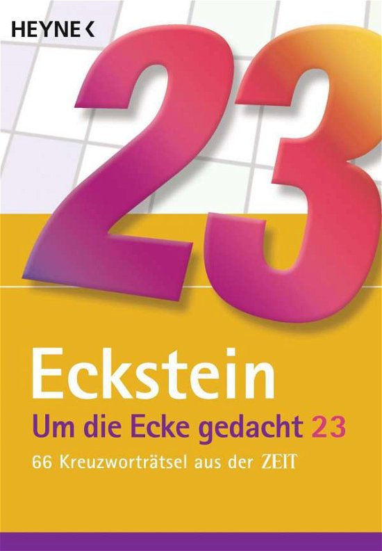 Cover for Eckstein · Um die Ecke gedacht 23 (Pocketbok) (2021)