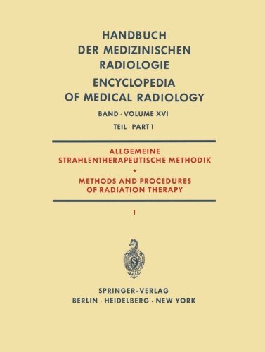 Cover for Gunther Barth · Allgemeine Strahlentherapeutische Methodik / Methods and Procedures of Radiation Therapy - Handbuch der Medizinischen Radiologie / Encyclopedia of Medical Radiology (Taschenbuch) [Softcover reprint of the original 1st ed. 1970 edition] (2012)