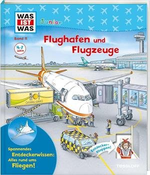 Cover for Andrea Weller-Essers · WAS IST WAS Junior Band 11 Flughafen und Flugzeuge (Book) (2022)